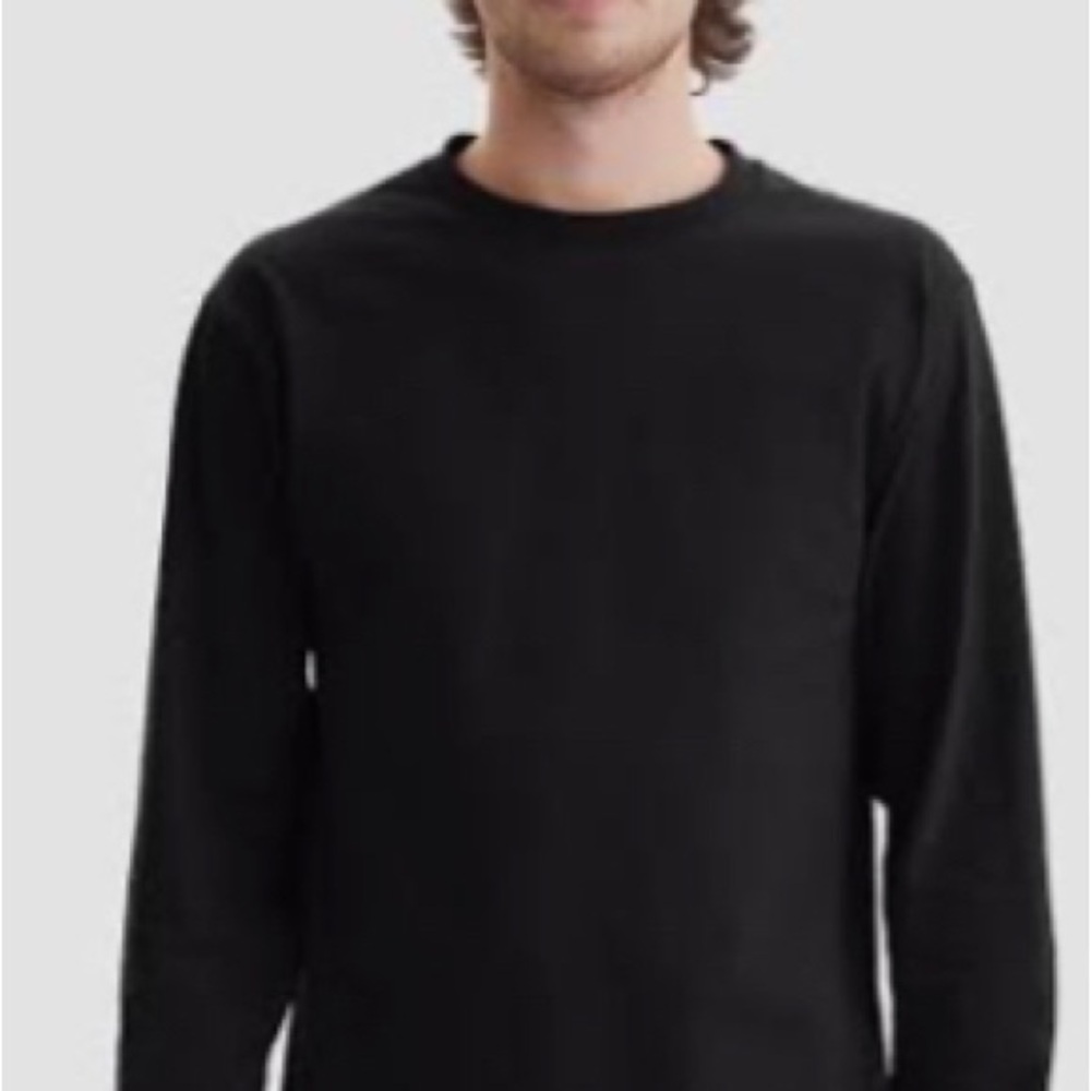 🖤Men's Hanes Black Long Sleeve T-Shirt PICK ANY 3 MEN’s T SHIRTS For 25.00
